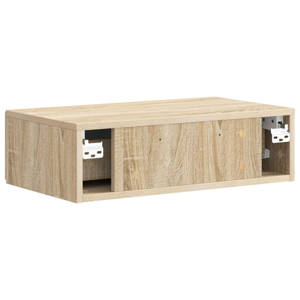 Wandmontierter Beistelltisch Sonoma-Eiche 59 x 34,5 x 17 cm