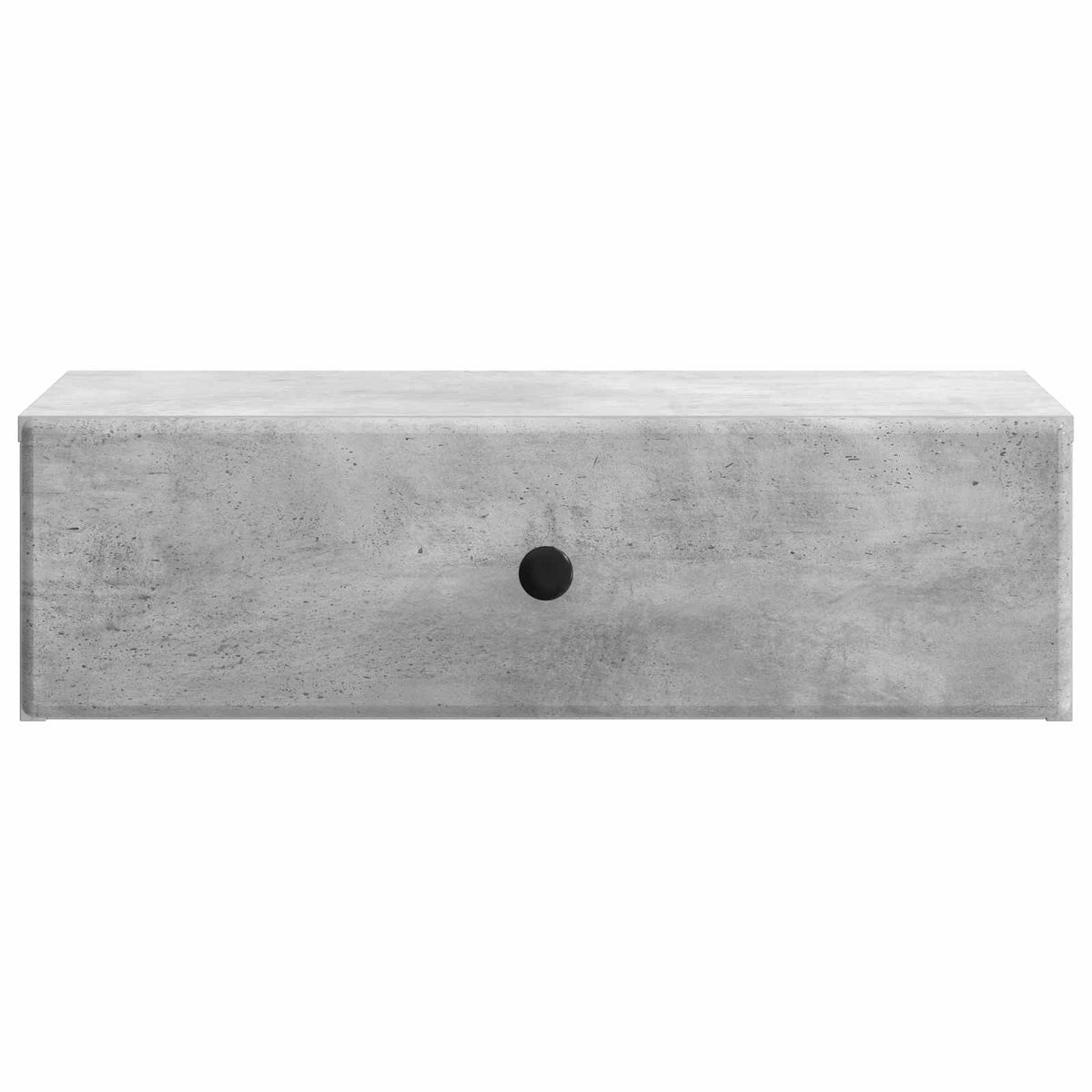 Wandmontierter Beistelltisch Betongrau 59 x 34,5 x 17 cm