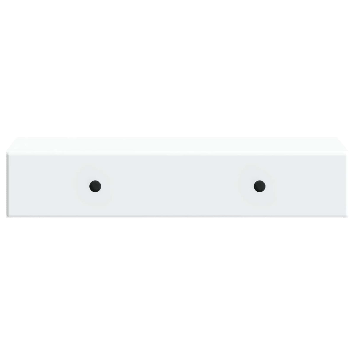 Wandmontierter Beistelltisch Weiß 87,5 x 34,5 x 17 cm