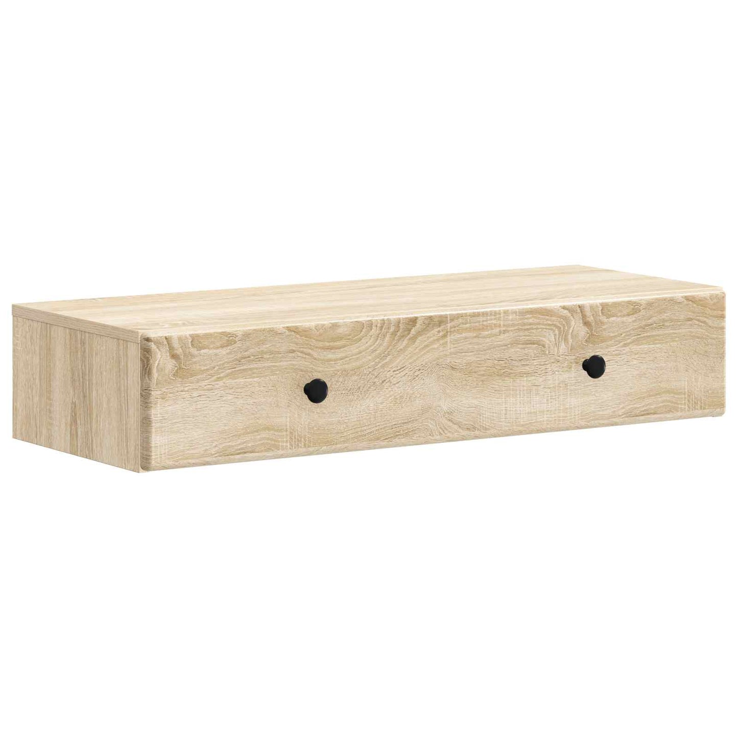 Wandmontierter Beistelltisch Sonoma-Eiche 87,5 x 34,5 x 17 cm