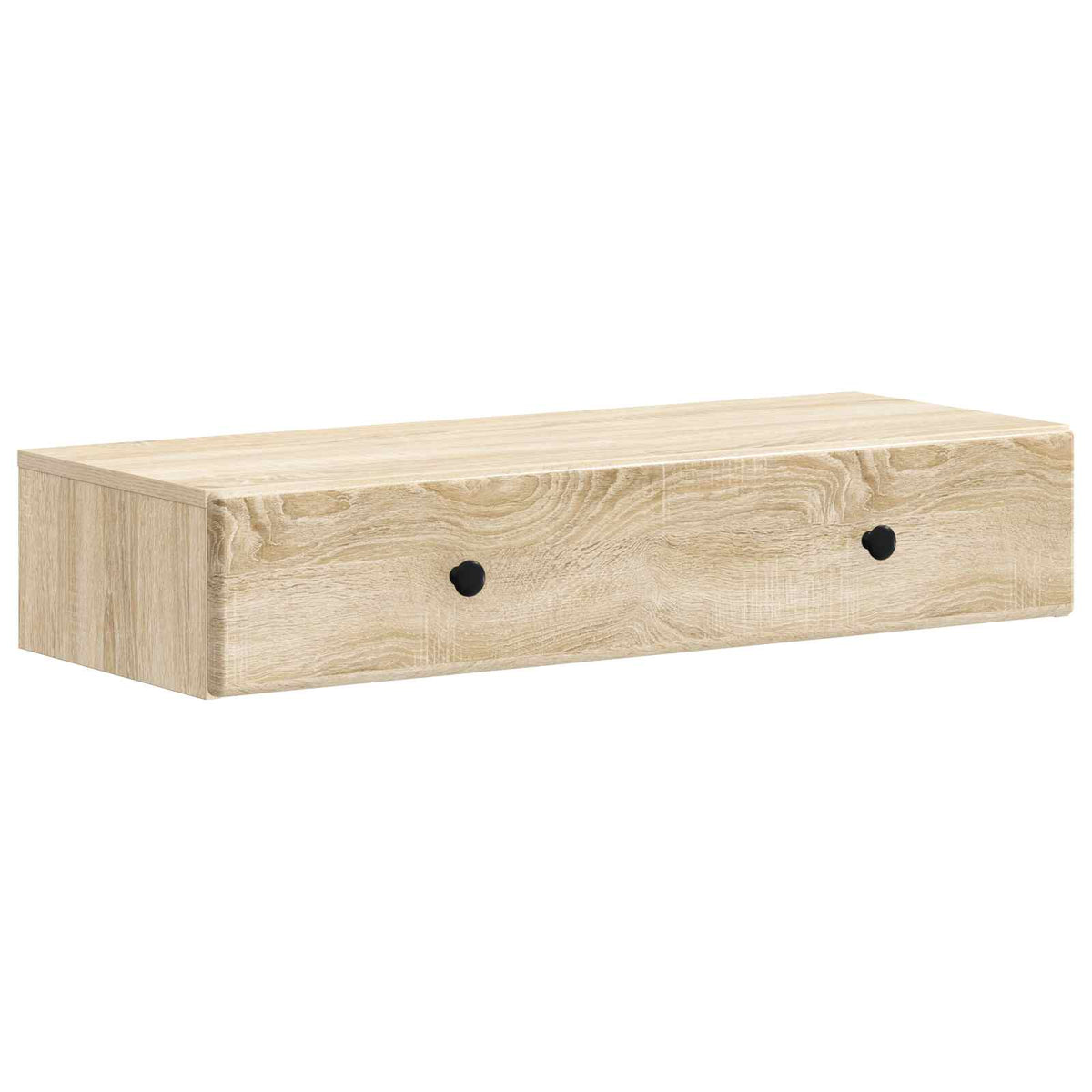 Wandmontierter Beistelltisch Sonoma-Eiche 87,5 x 34,5 x 17 cm