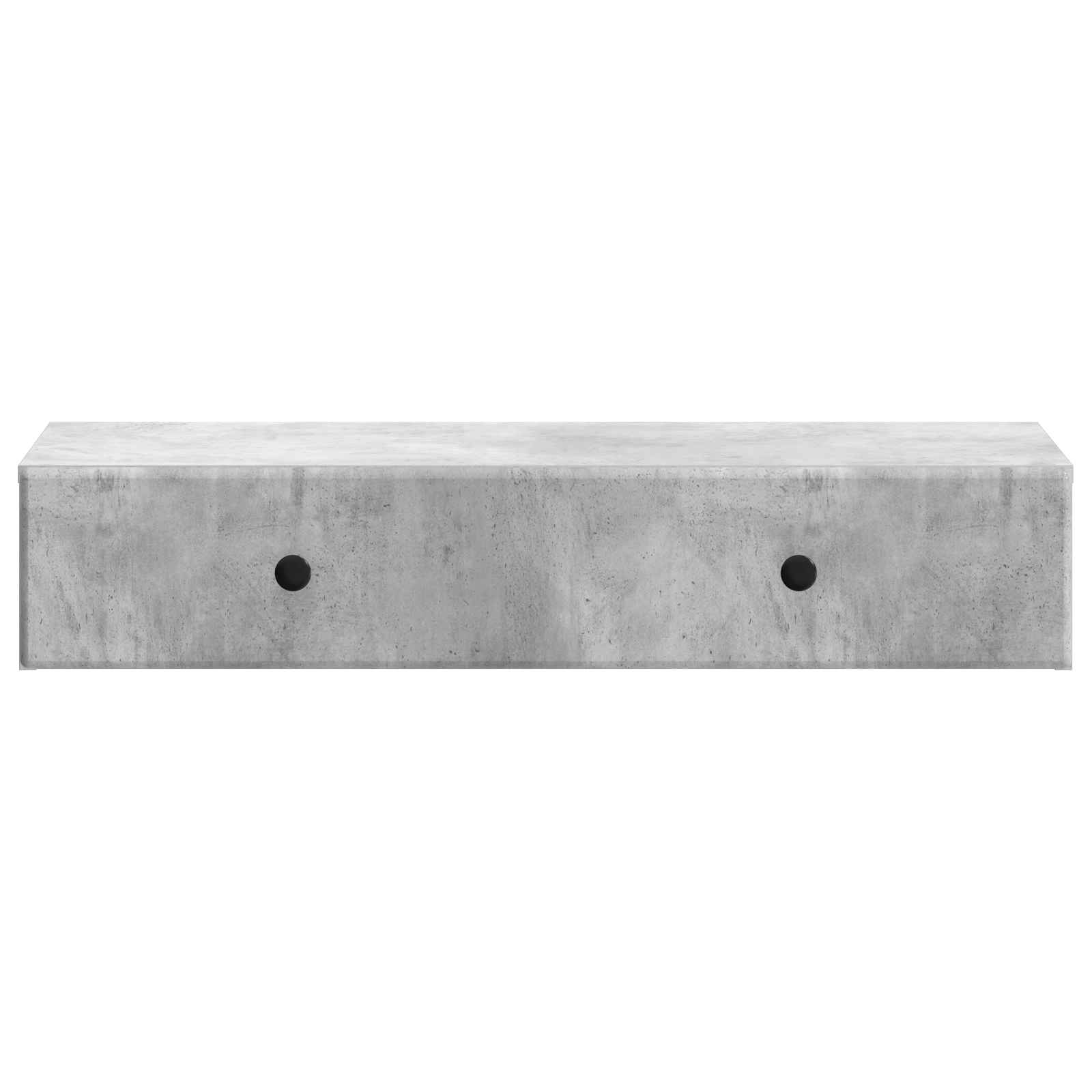 Wandmontierter Beistelltisch Betongrau 87,5 x 34,5 x 17 cm