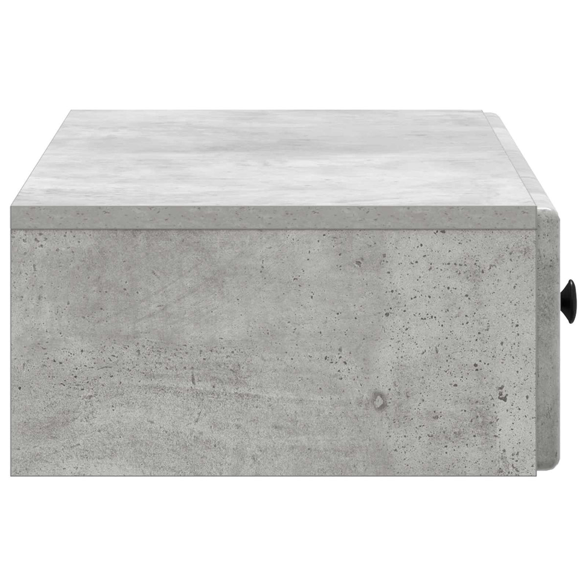 Wandmontierter Beistelltisch Betongrau 87,5 x 34,5 x 17 cm