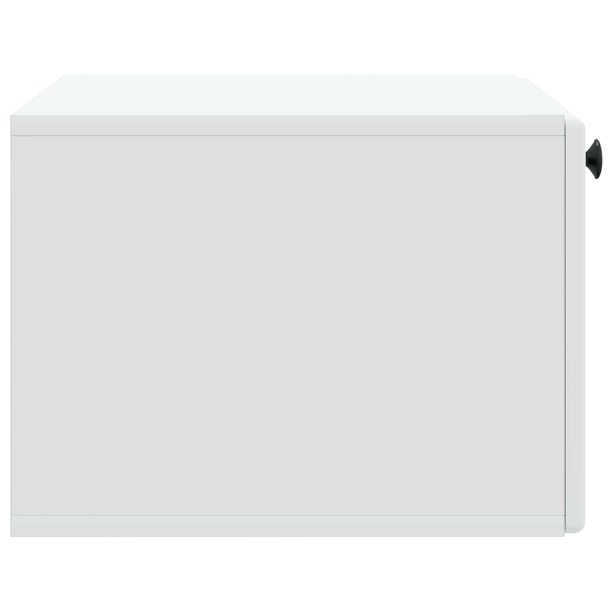 Wandmontierter TV-Schrank 59,5 x 41 x 30 cm Weiß Holzwerkstoff