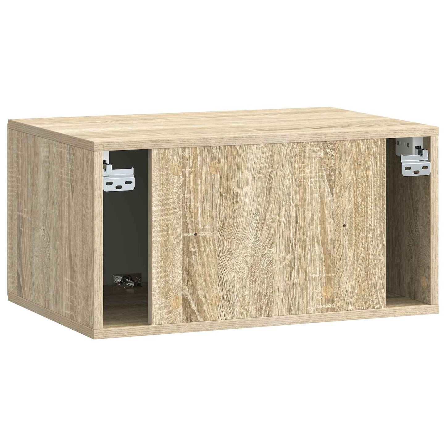 Wandmontierter TV-Schrank 59,5 x 41 x 30 cm Sonoma-Eiche