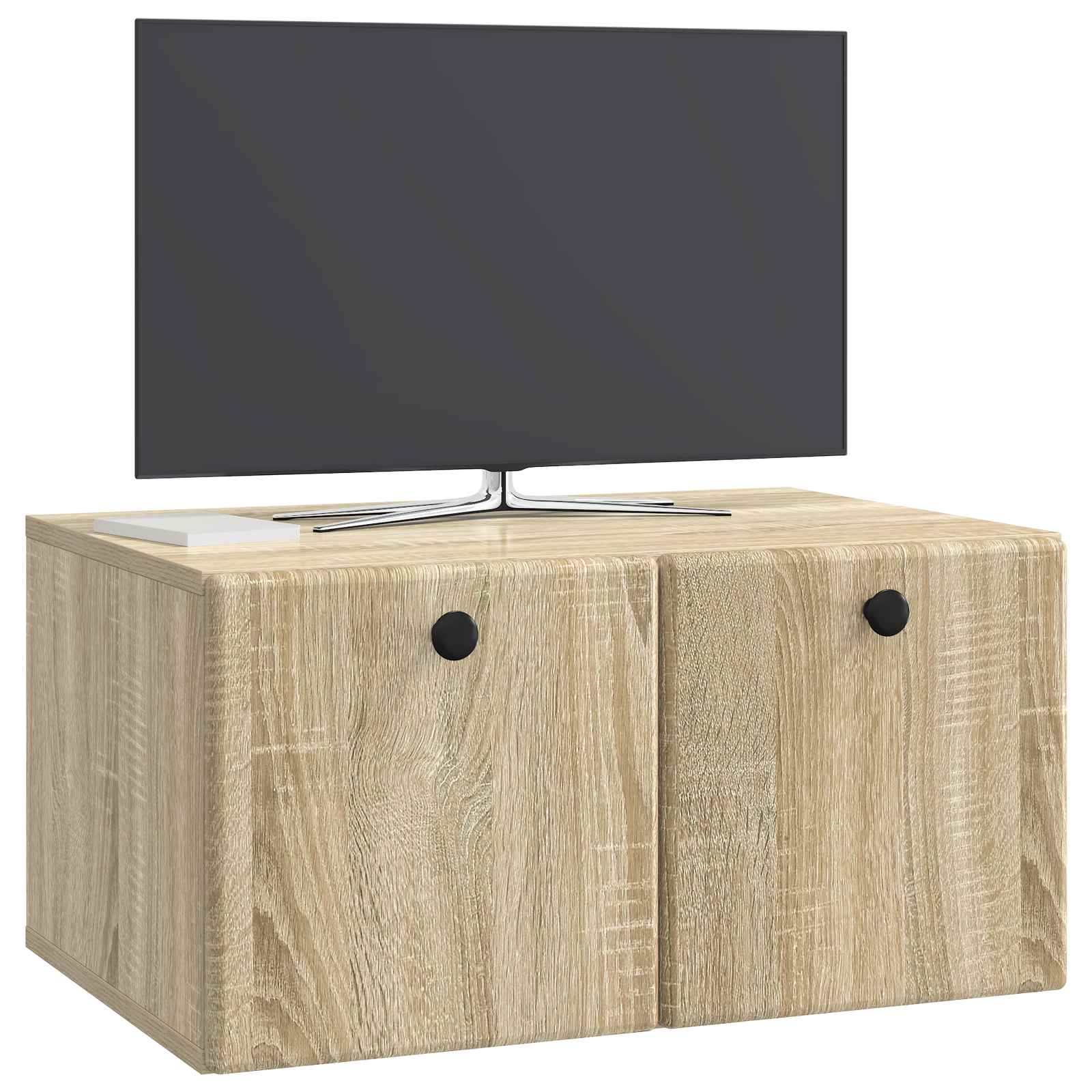 Wandmontierter TV-Schrank 59,5 x 41 x 30 cm Sonoma-Eiche