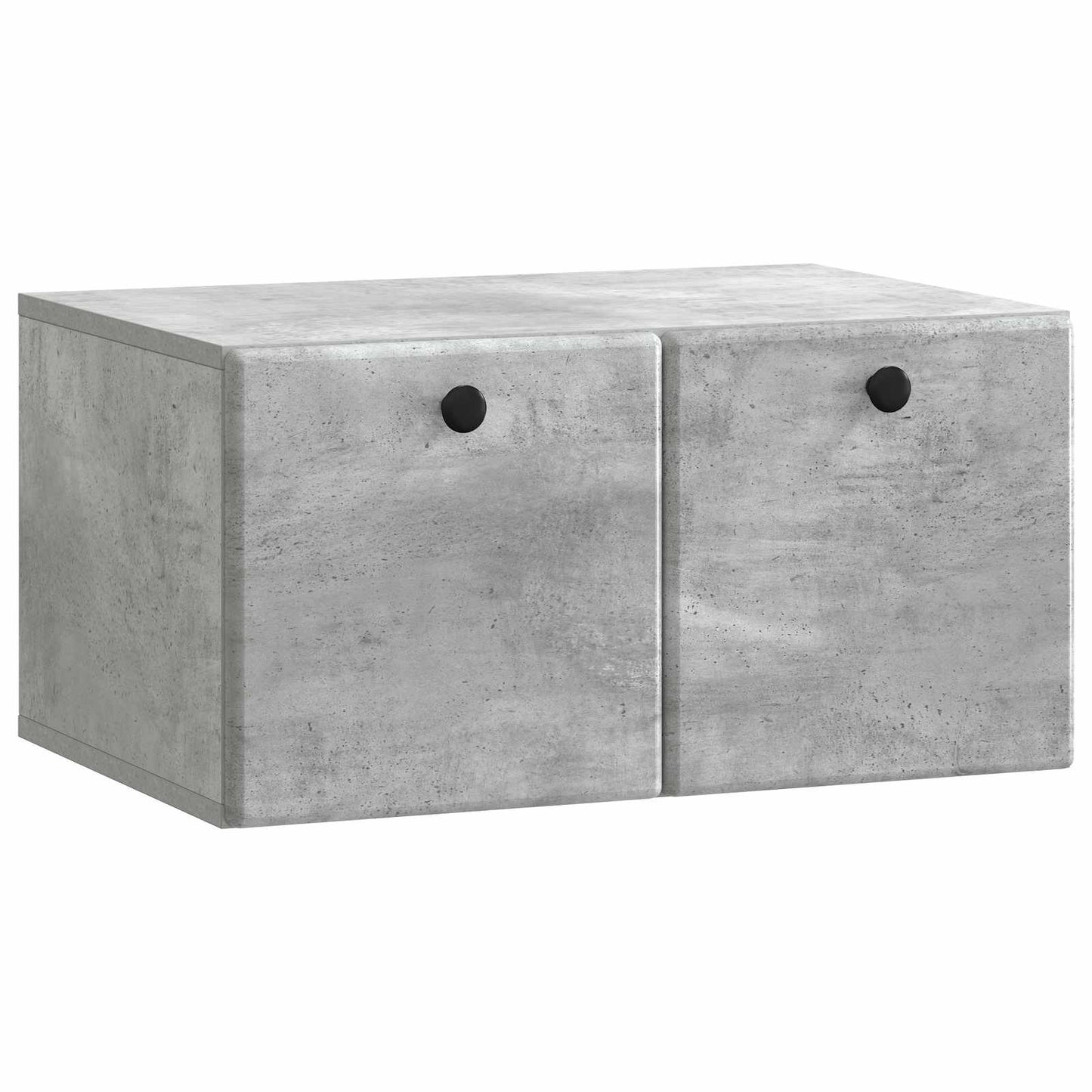 Wandmontierter TV-Schrank 59,5 x 41 x 30 cm Betongrau