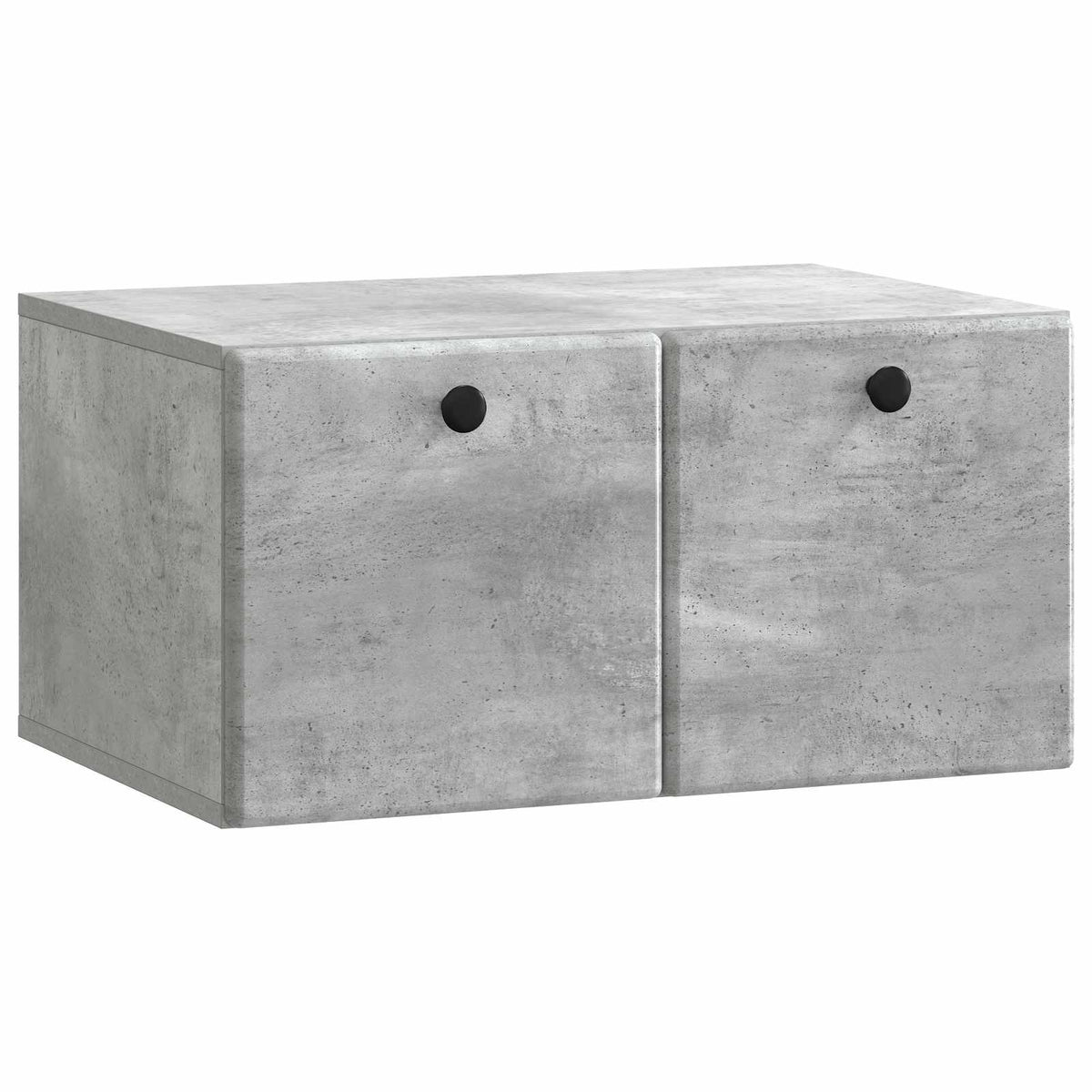 Wandmontierter TV-Schrank 59,5 x 41 x 30 cm Betongrau