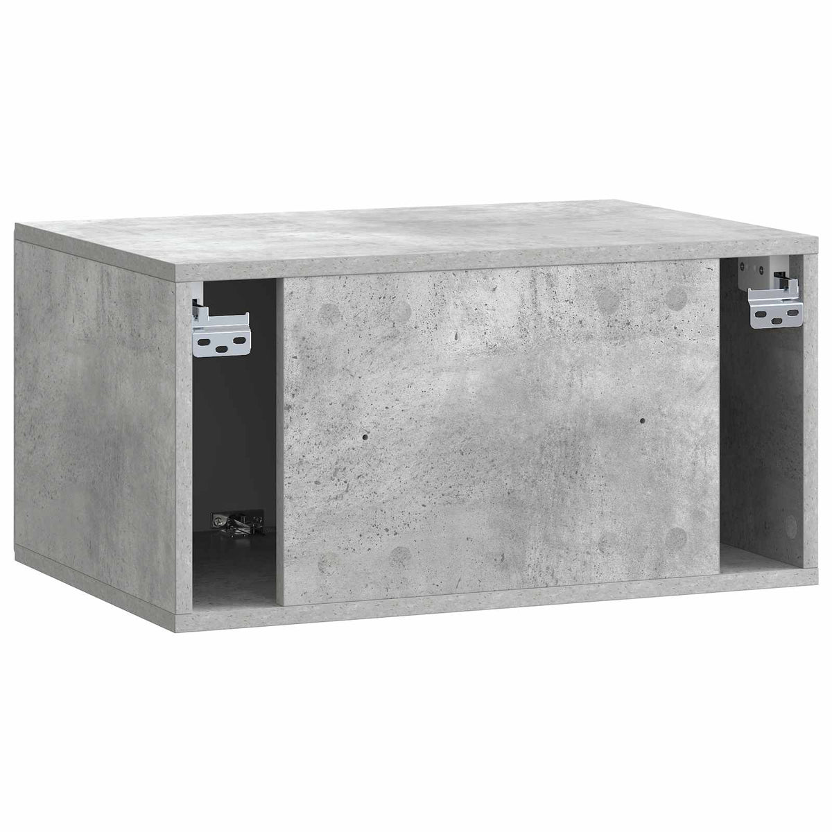 Wandmontierter TV-Schrank 59,5 x 41 x 30 cm Betongrau