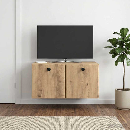 Wandmontierter TV-Schrank 59,5 x 41 x 30 cm Artisan-Eiche