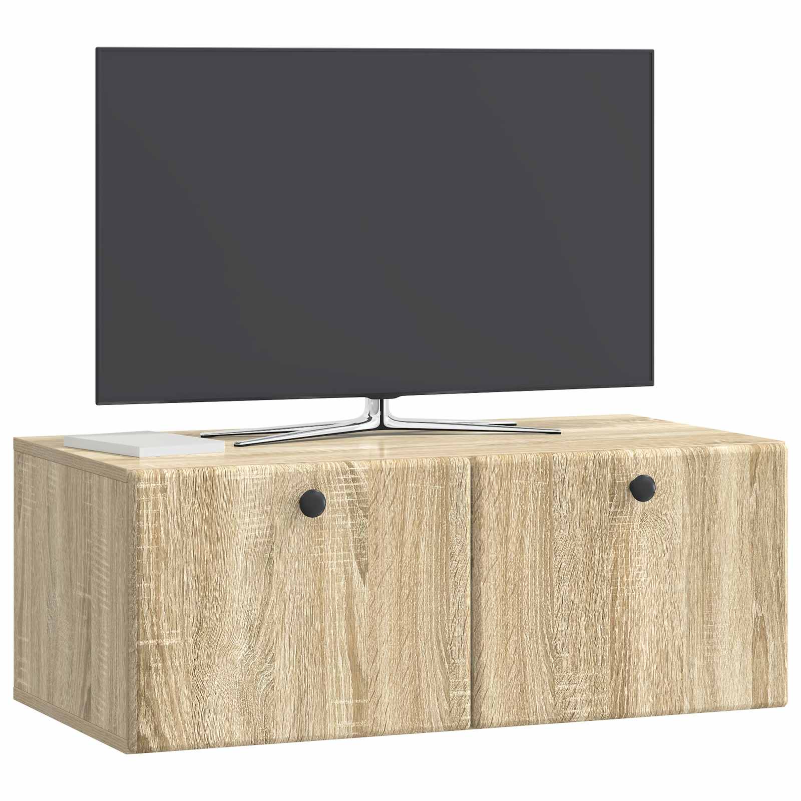 Wandmontierter TV-Schrank 78,5 x 41 x 30 cm Sonoma-Eiche