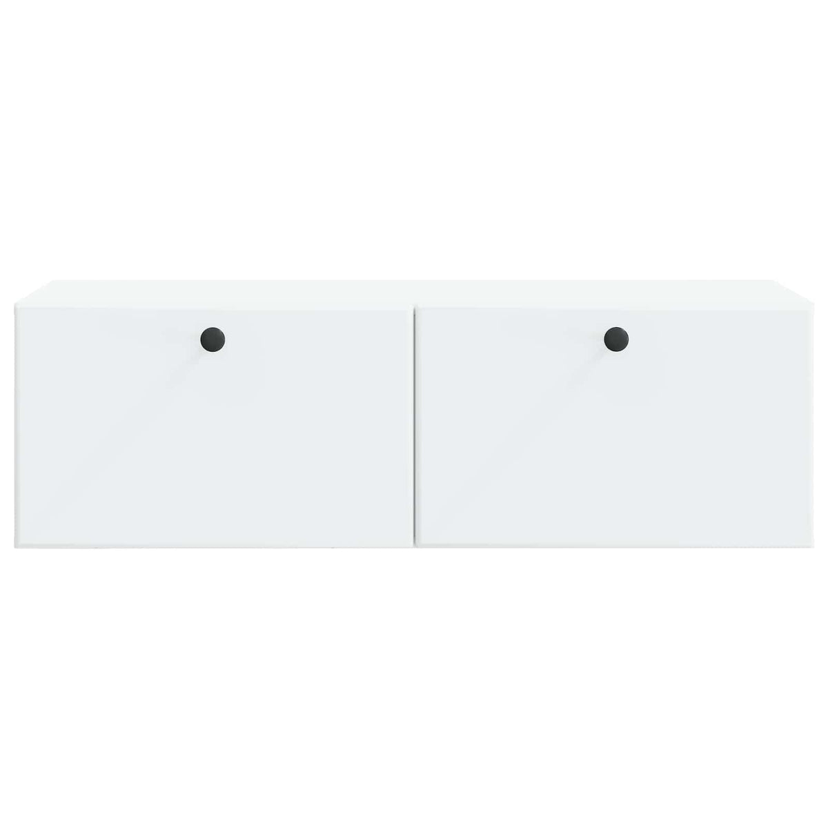 Wandmontierter TV-Schrank 98 x 41 x 30 cm Weiß Holzwerkstoff