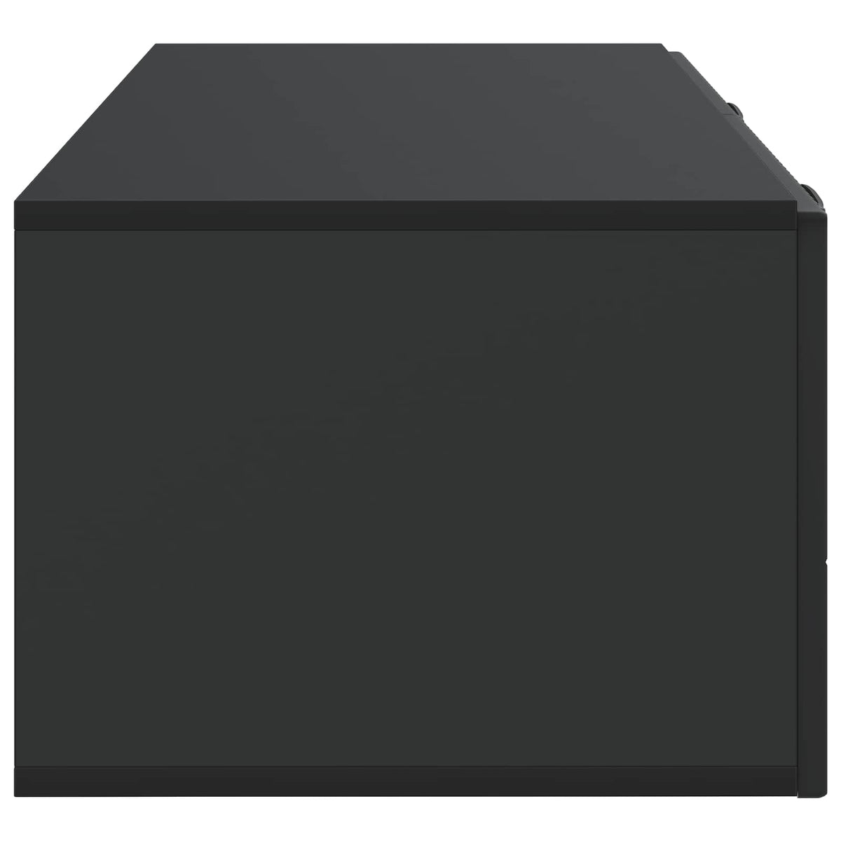 Wandmontierter TV-Schrank 98 x 41 x 30 cm Schwarz Holzwerkstoff
