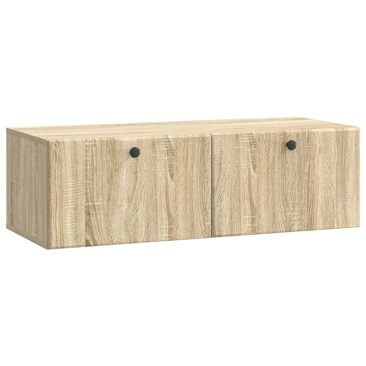 Wandmontierter TV-Schrank 98 x 41 x 30 cm Sonoma-Eiche