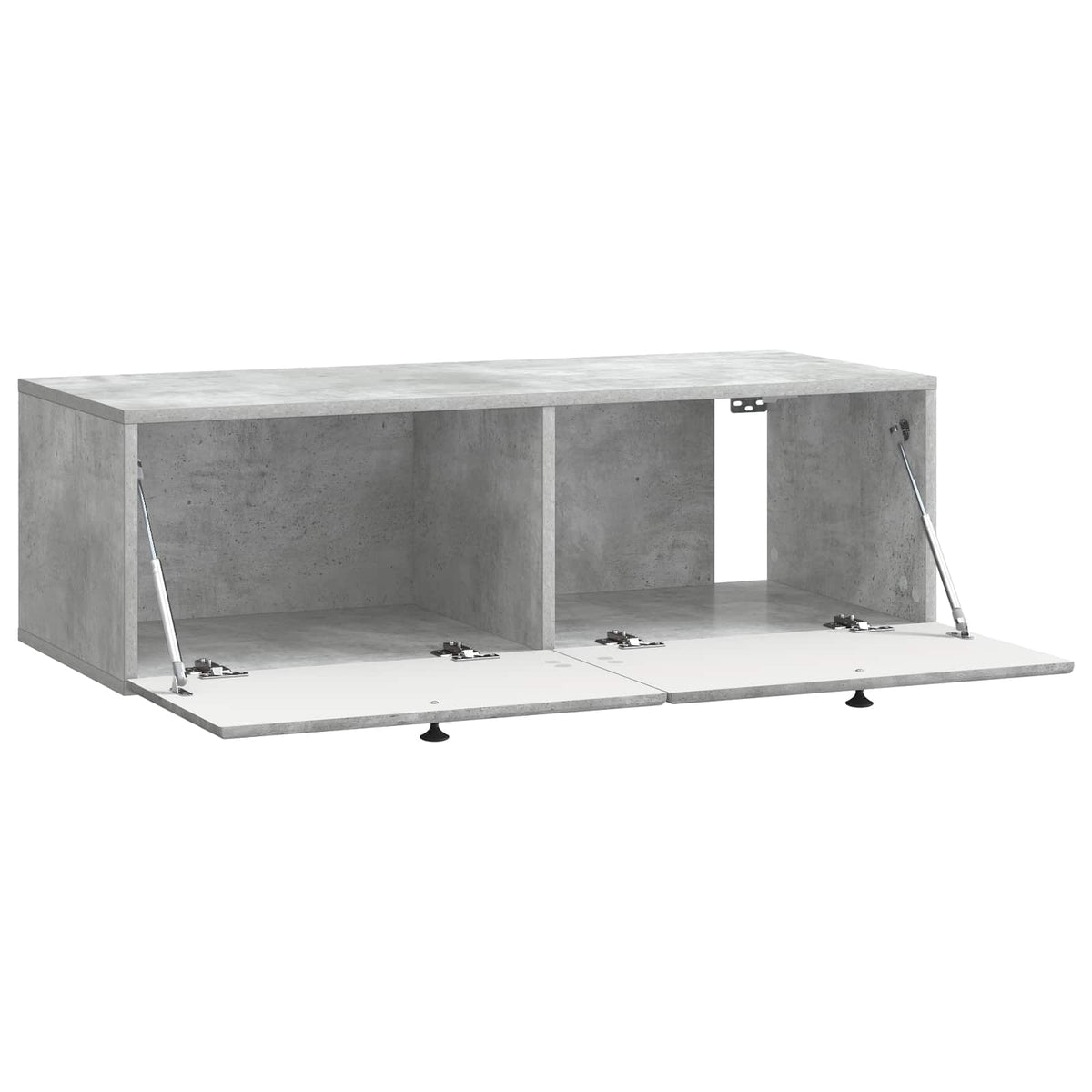 Wandmontierter TV-Schrank 98 x 41 x 30 cm Betongrau