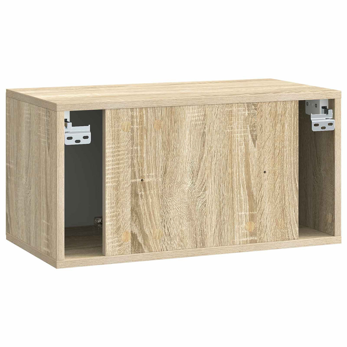 Wandmontierter TV-Schrank 59,5 x 31 x 30 cm Sonoma-Eiche