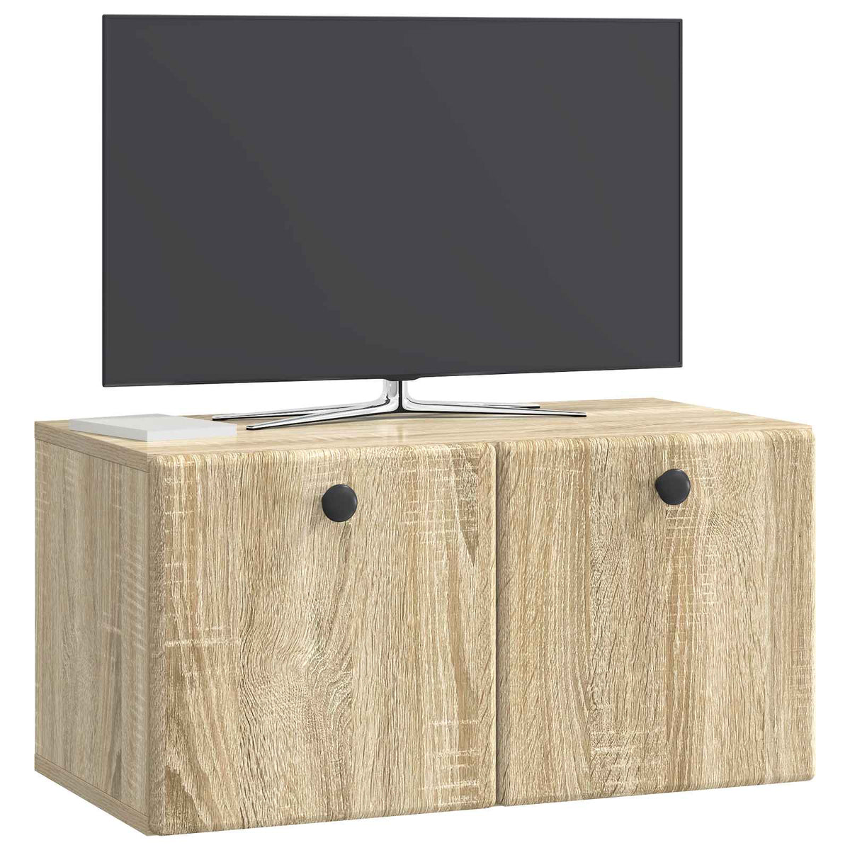Wandmontierter TV-Schrank 59,5 x 31 x 30 cm Sonoma-Eiche