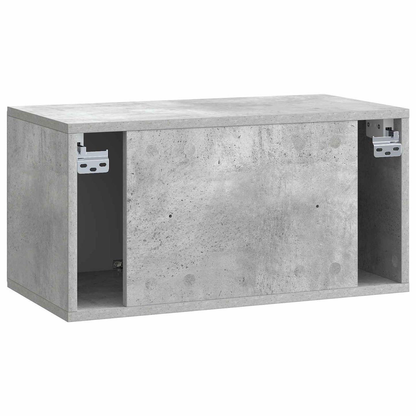 Wandmontierter TV-Schrank 59,5 x 31 x 30 cm Betongrau
