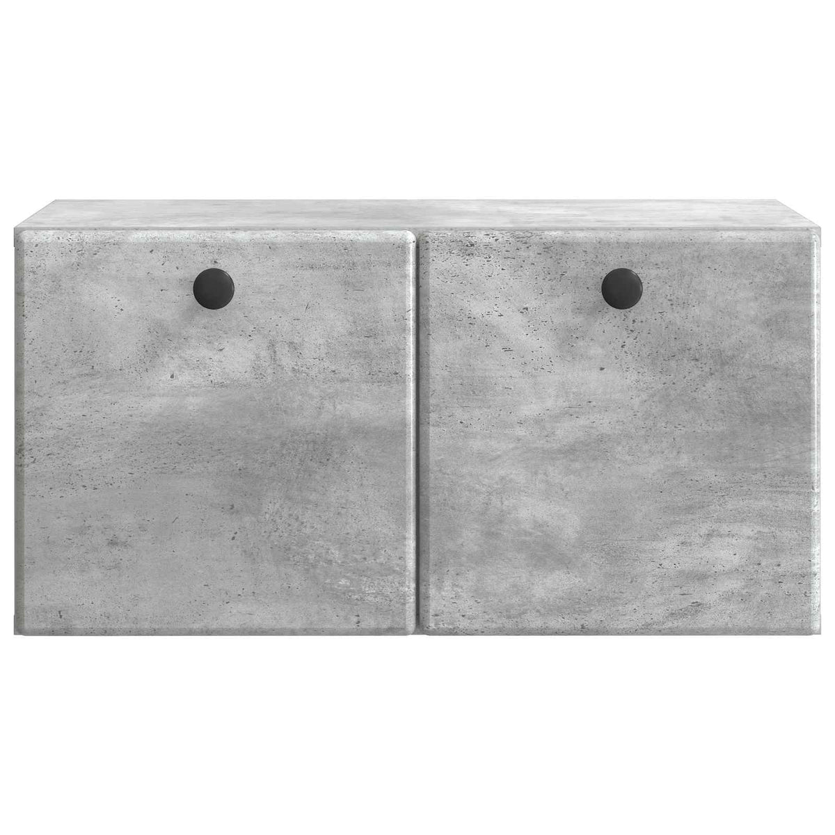 Wandmontierter TV-Schrank 59,5 x 31 x 30 cm Betongrau