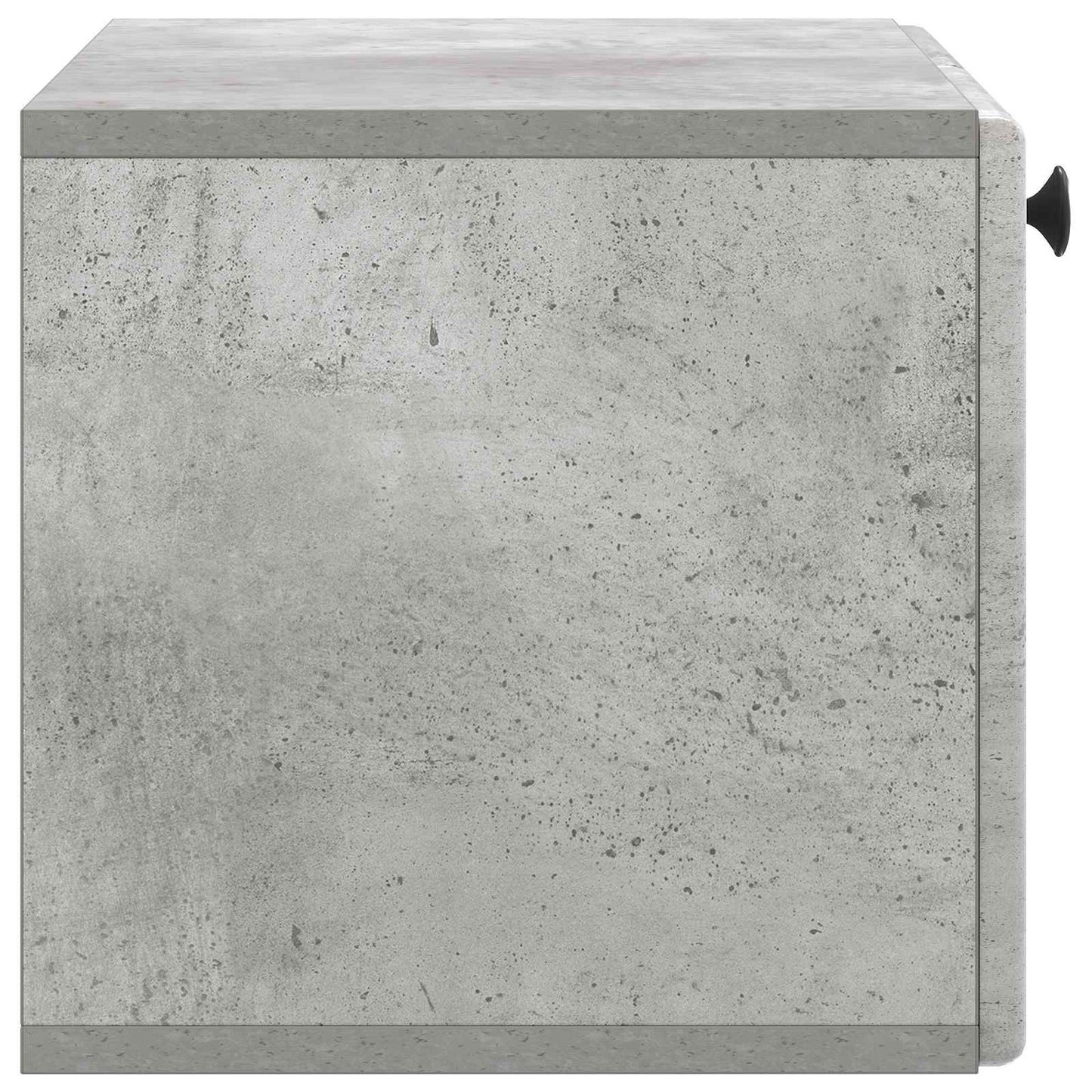 Wandmontierter TV-Schrank 59,5 x 31 x 30 cm Betongrau