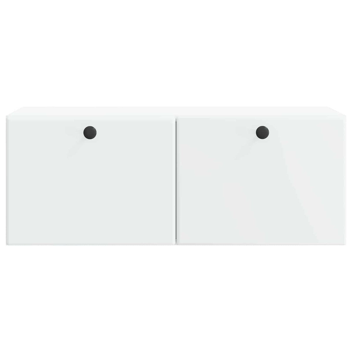 Wandmontierter TV-Schrank 78,5 x 31 x 30 cm Weiß Holzwerkstoff