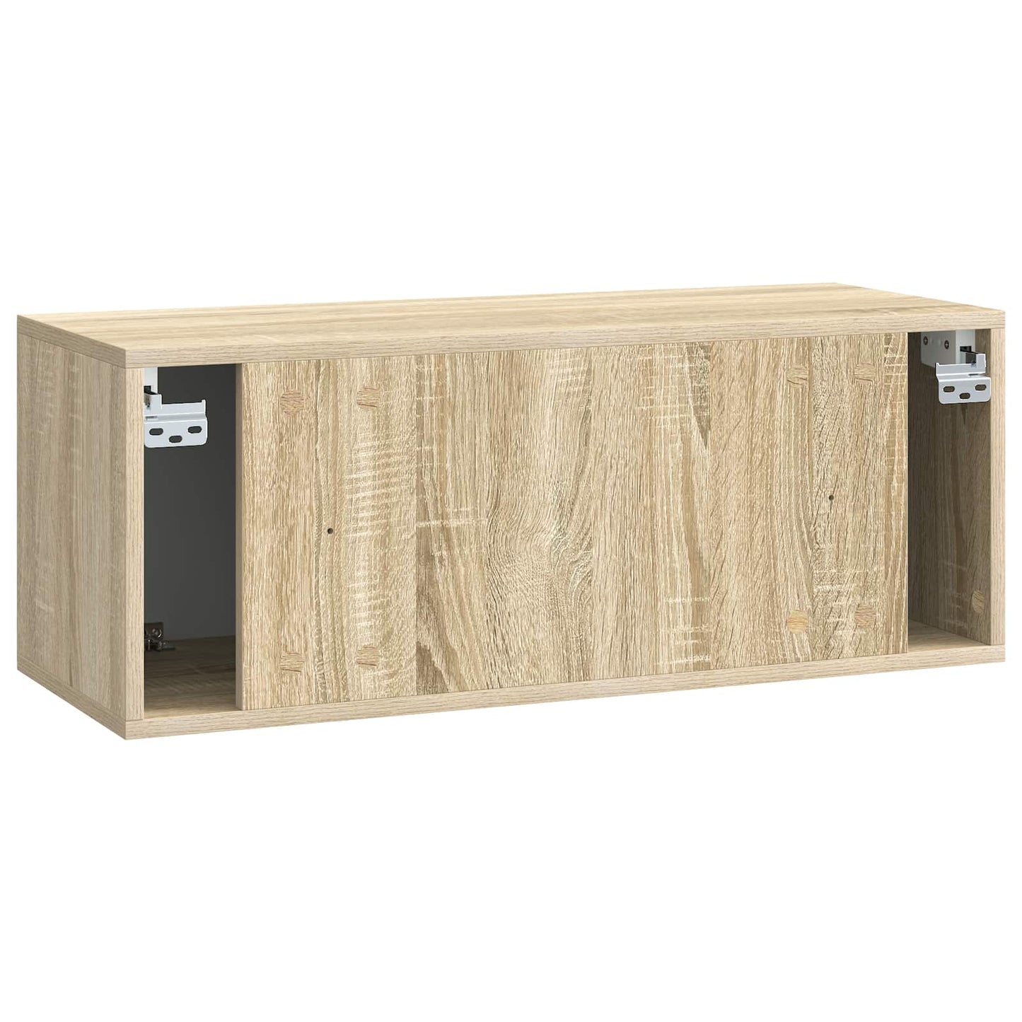 Wandmontierter TV-Schrank 78,5 x 31 x 30 cm Sonoma-Eiche