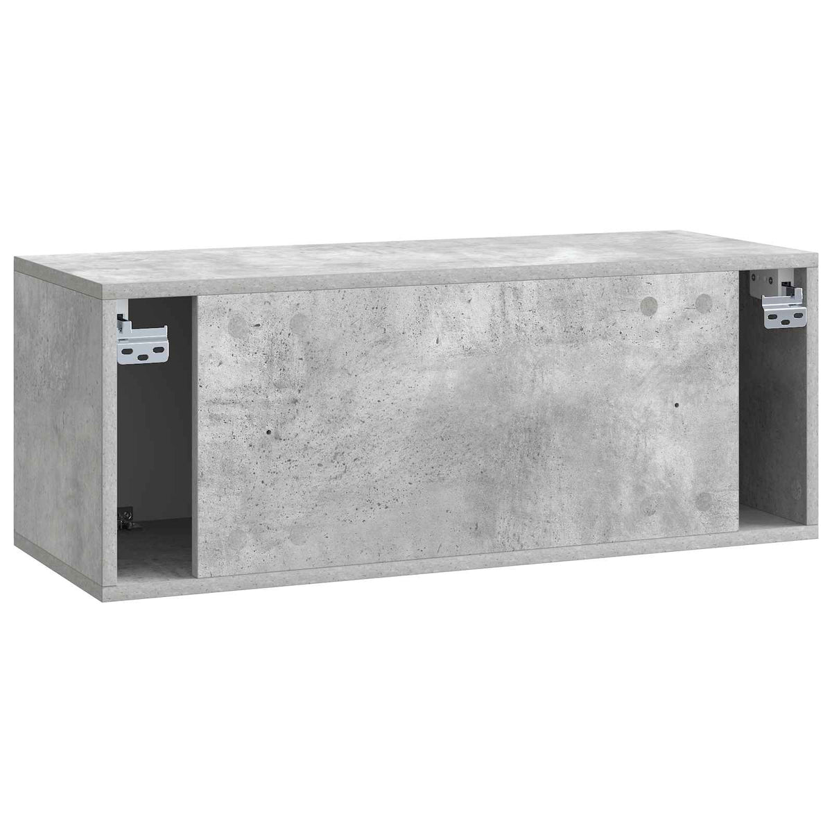 Wandmontierter TV-Schrank 78,5 x 31 x 30 cm Betongrau