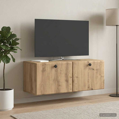 Wandmontierter TV-Schrank 78,5 x 31 x 30 cm Artisan-Eiche