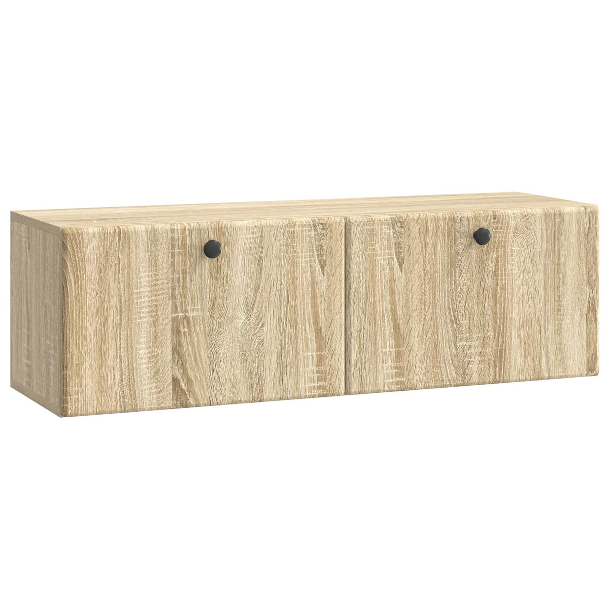 Wandmontierter TV-Schrank 98 x 31 x 30 cm Sonoma-Eiche