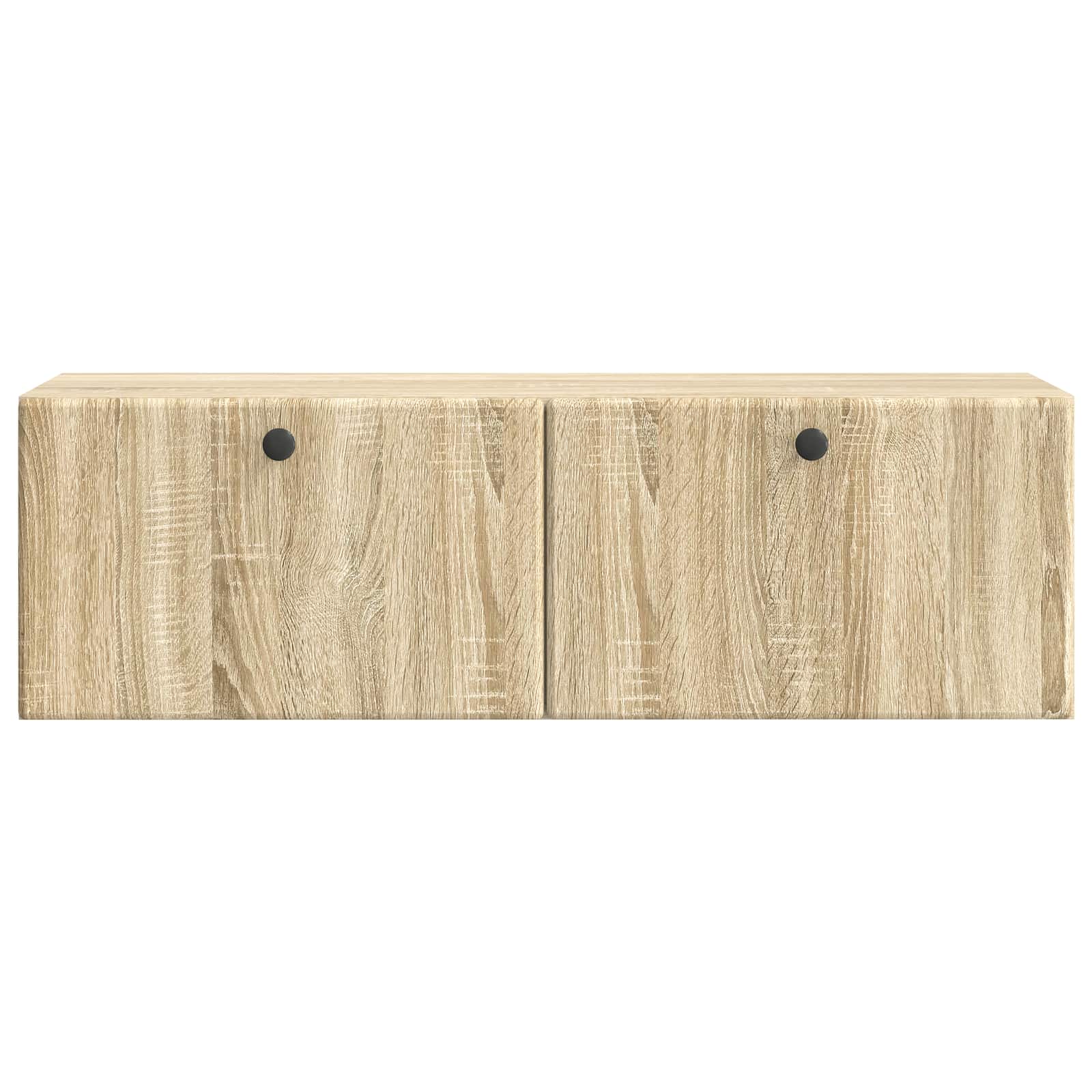 Wandmontierter TV-Schrank 98 x 31 x 30 cm Sonoma-Eiche