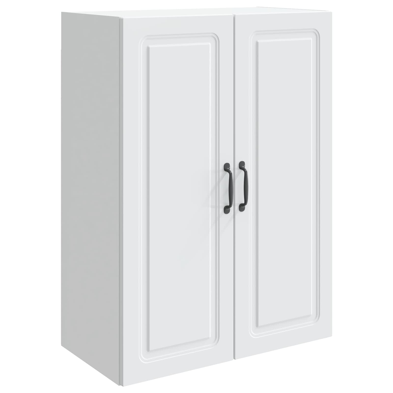 Wandschrank 66 x 34,5 x 90 cm Holzwerkstoff Weiß