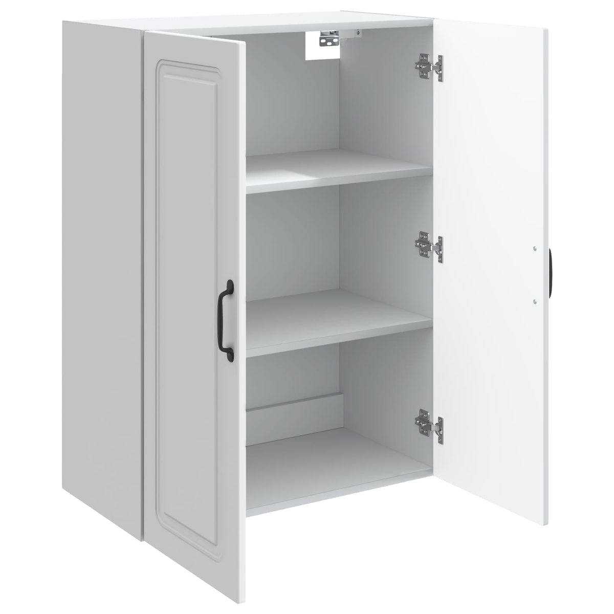 Wandschrank 66 x 34,5 x 90 cm Holzwerkstoff Weiß