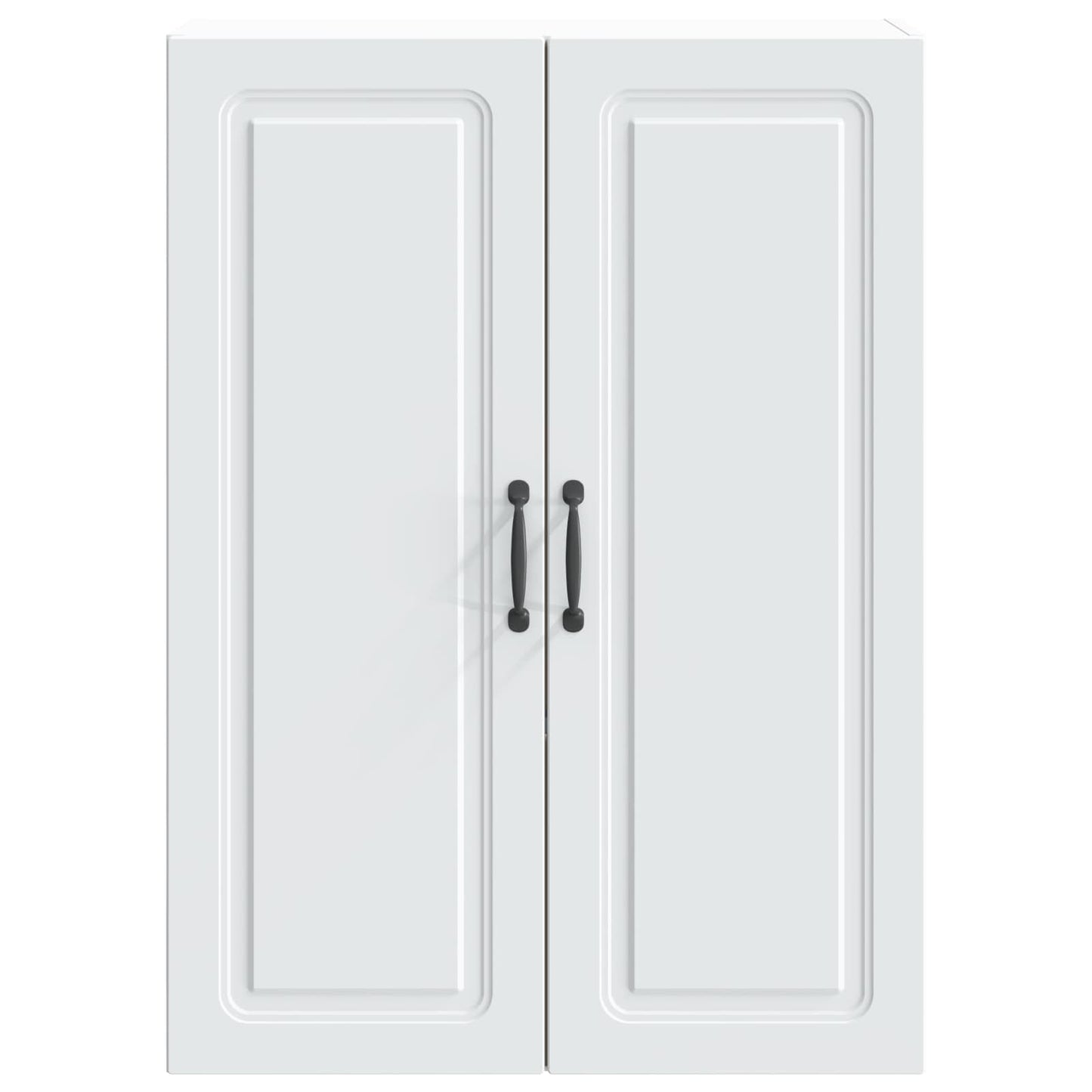 Wandschrank 66 x 34,5 x 90 cm Holzwerkstoff Weiß