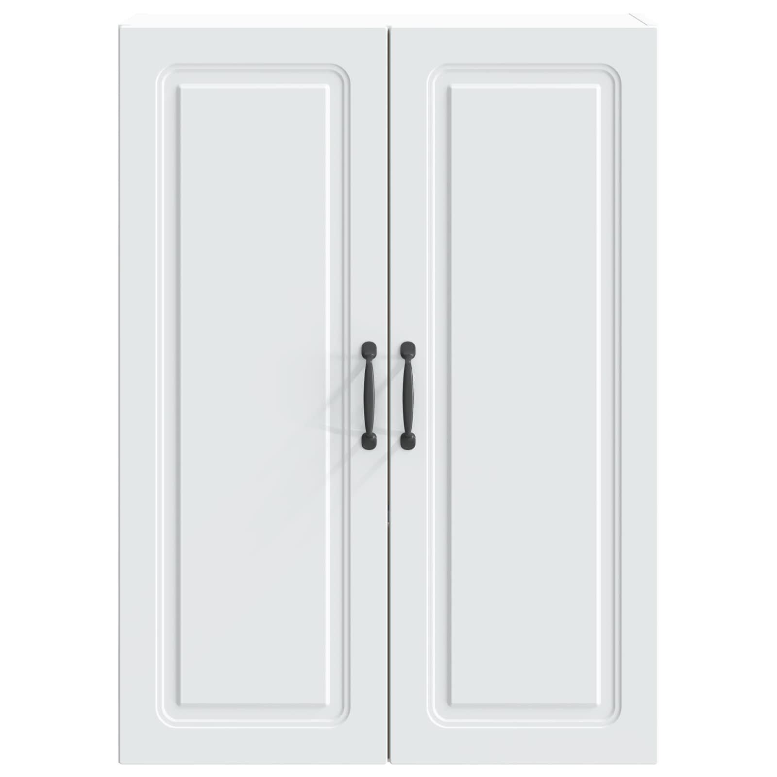 Wandschrank 66 x 34,5 x 90 cm Holzwerkstoff Weiß