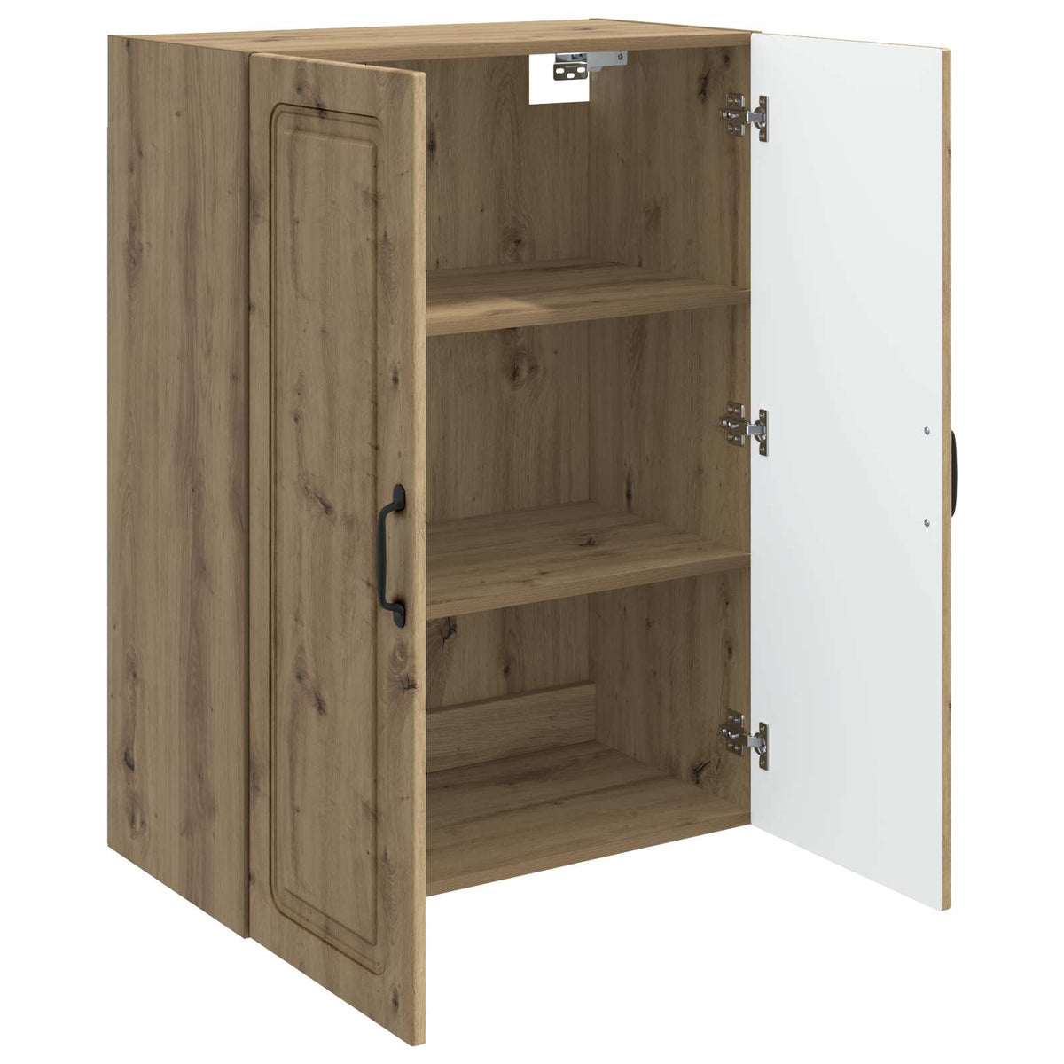 Wandschrank 66 x 34,5 x 90 cm Holzwerkstoff Artisan-Eiche