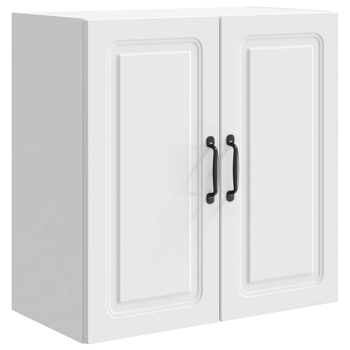 Wandschrank 59 x 31 x 60 cm Holzwerkstoff Weiß
