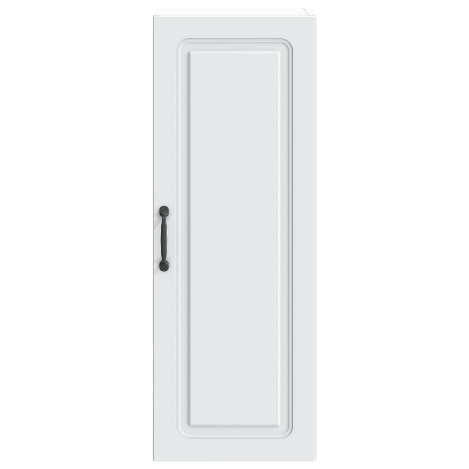 Wandschrank 33 x 34,5 x 90 cm Holzwerkstoff Weiß