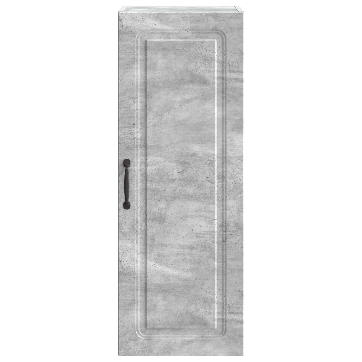 Wandschrank 33 x 34,5 x 90 cm Holzwerkstoff Betongrau