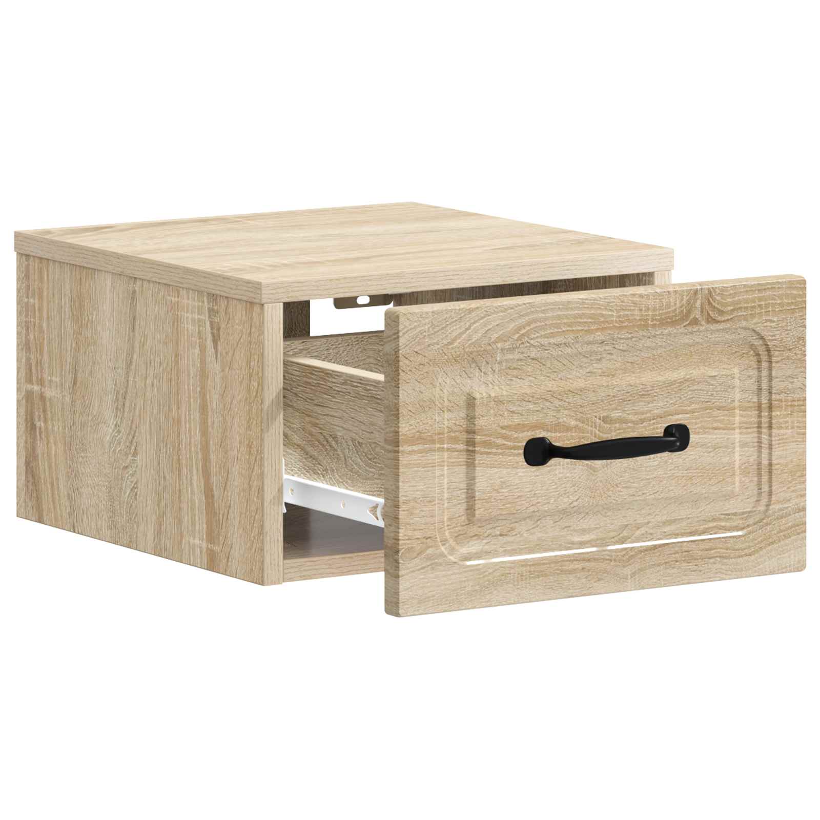Wandmontierter Nachttisch Sonoma-Eiche 34,5 x 33 x 20 cm
