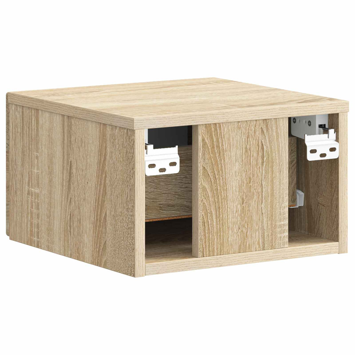 Wandmontierter Nachttisch Sonoma-Eiche 34,5 x 33 x 20 cm