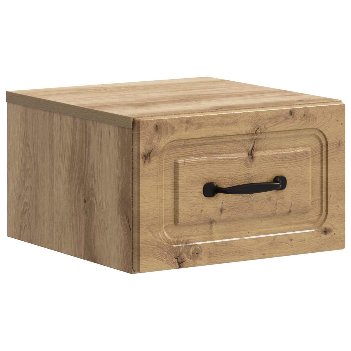 Wandmontierter Nachttisch 2 stk. Artisan-Eiche
