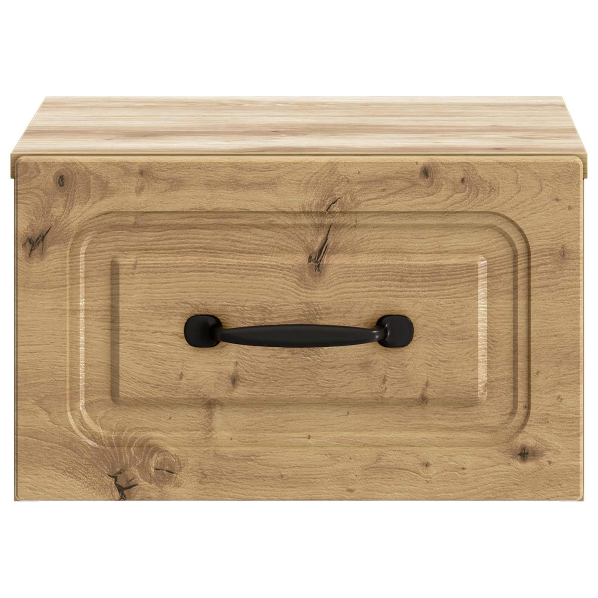 Wandmontierter Nachttisch 2 stk. Artisan-Eiche
