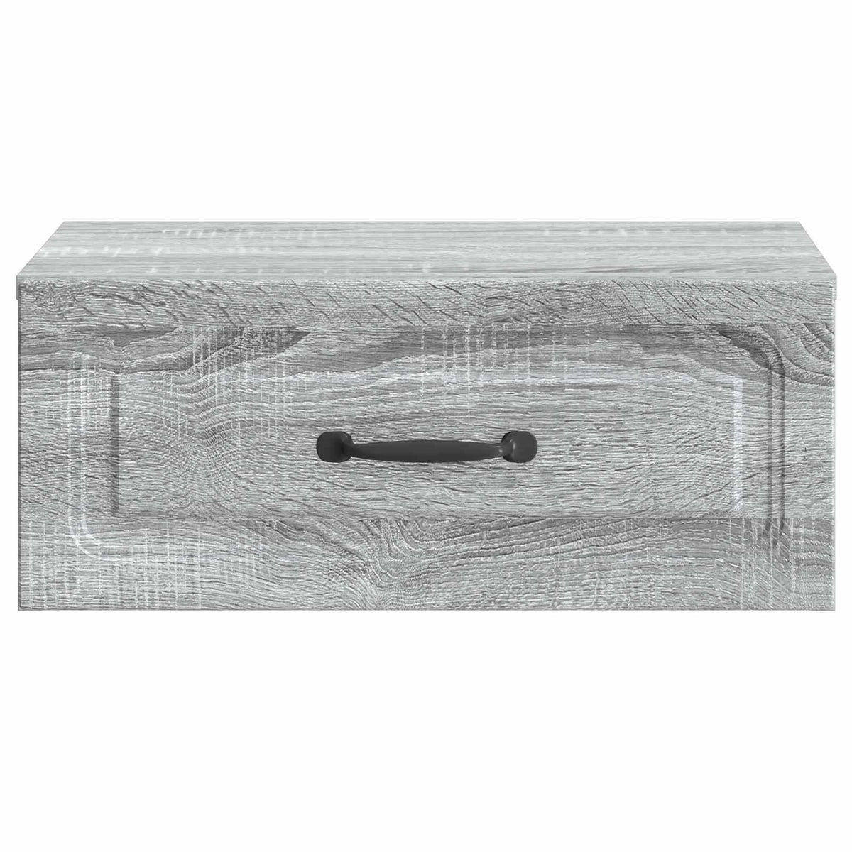 Wandmontierter Nachttisch 2 Stk. Sonoma-Grau 49 x 34,5 x 20 cm