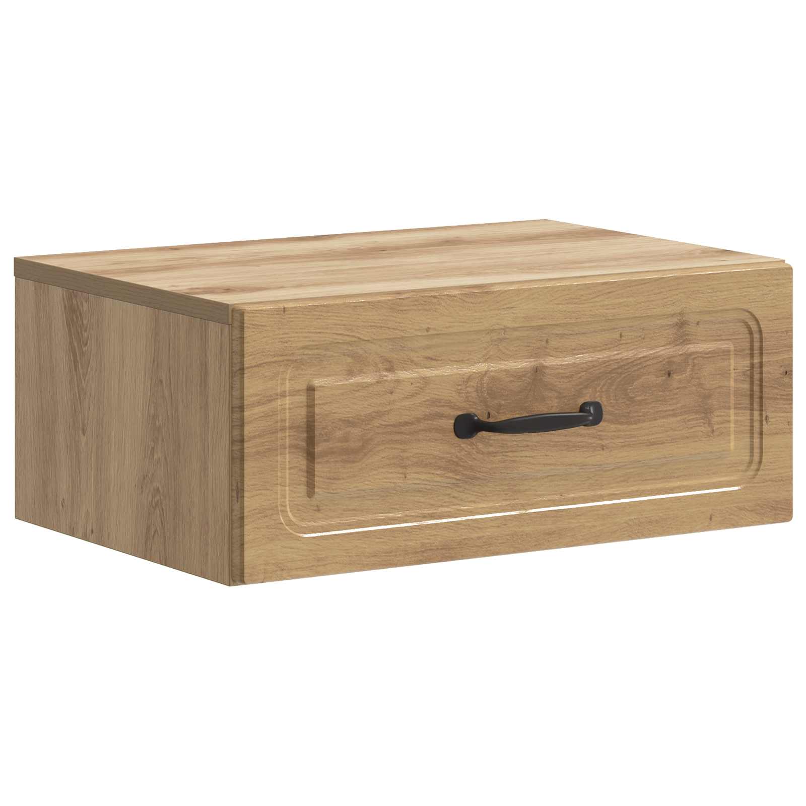 Wandmontierter Nachttisch 2 stk. Artisan-Eiche