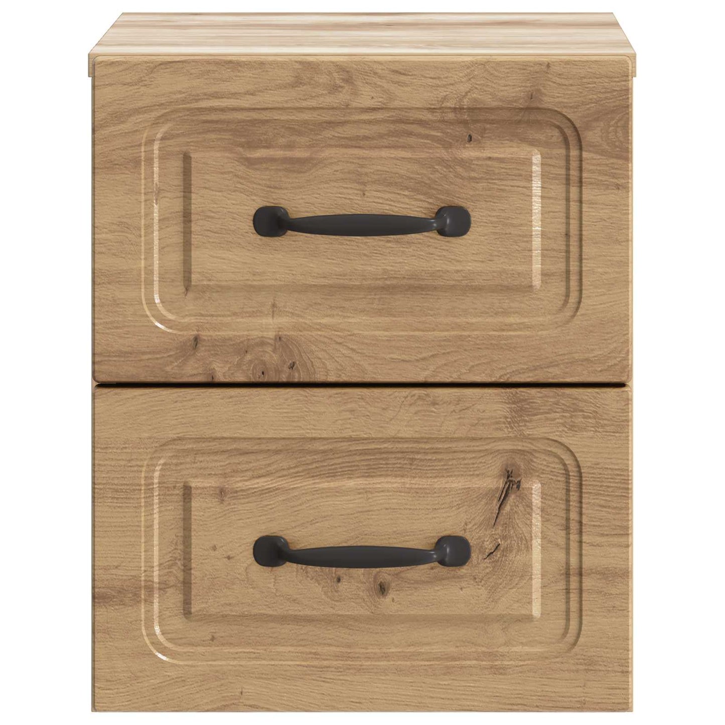 Wandmontierter Nachttisch 2 stk. Artisan-Eiche