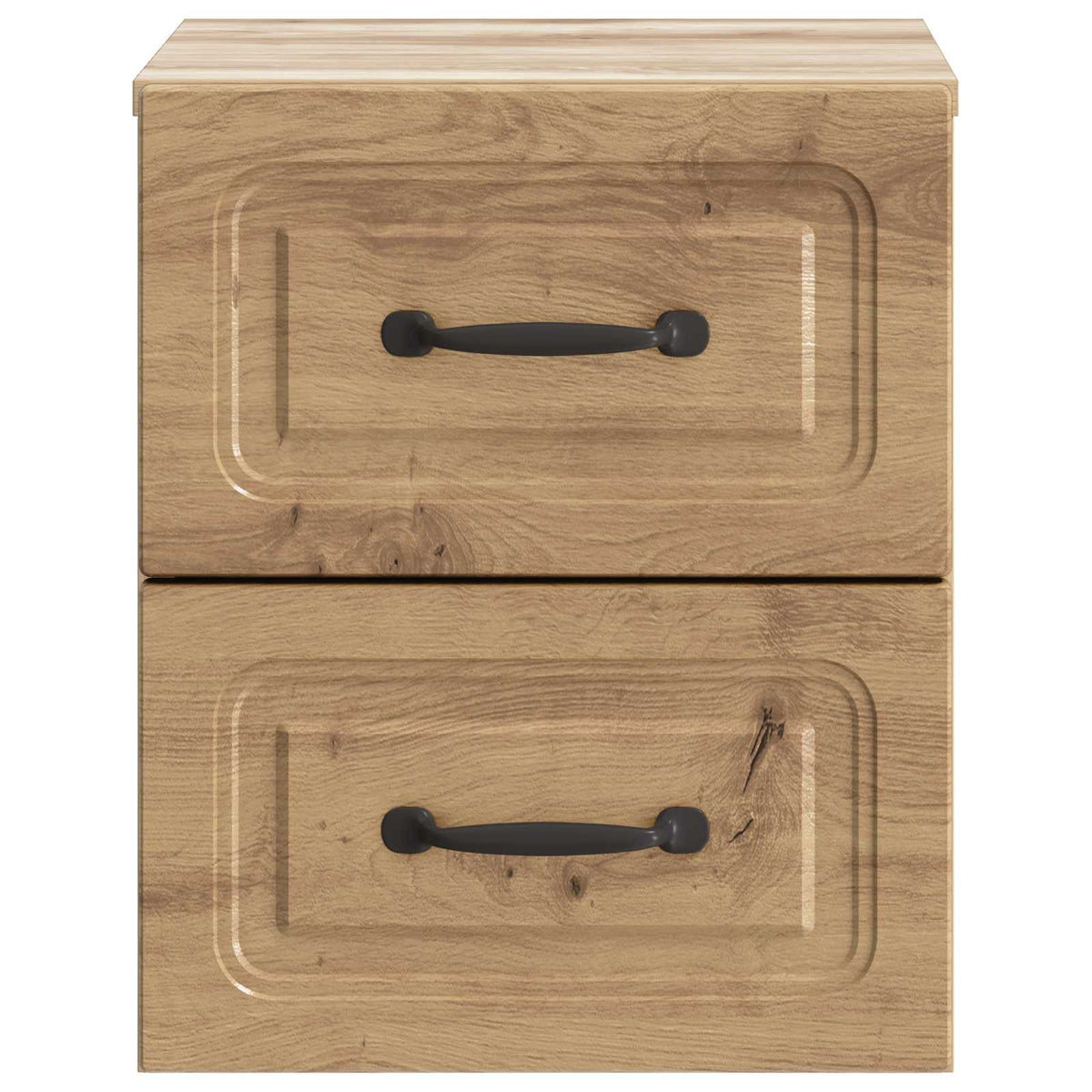 Wandmontierter Nachttisch 2 stk. Artisan-Eiche