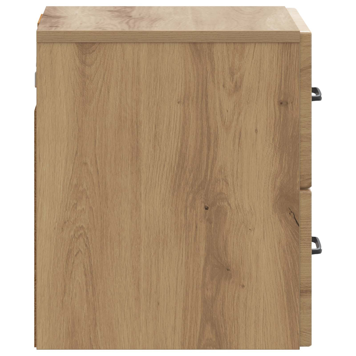 Wandmontierter Nachttisch 2 stk. Artisan-Eiche