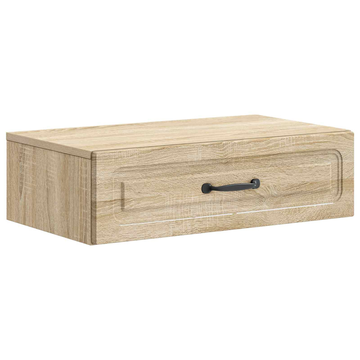 Wandmontierter Beistelltisch Sonoma-Eiche 59 x 34,5 x 17 cm