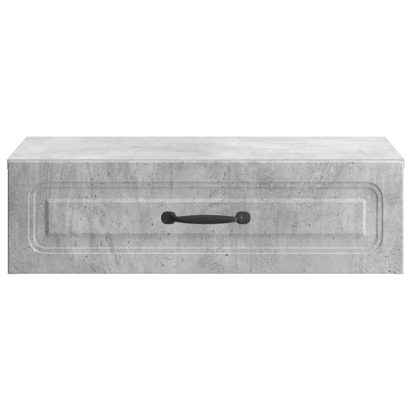 Wandmontierter Beistelltisch Betongrau 59 x 34,5 x 17 cm