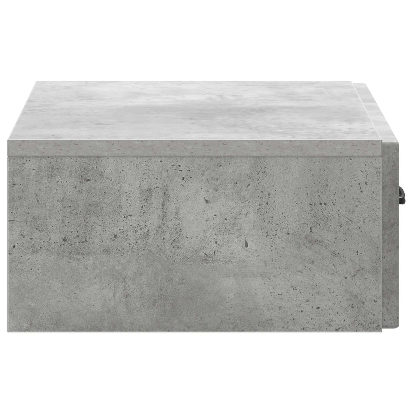 Wandmontierter Beistelltisch Betongrau 59 x 34,5 x 17 cm